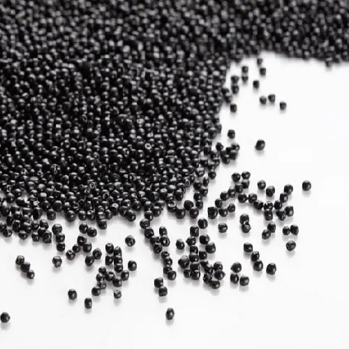 Scattered elastomer granulate
